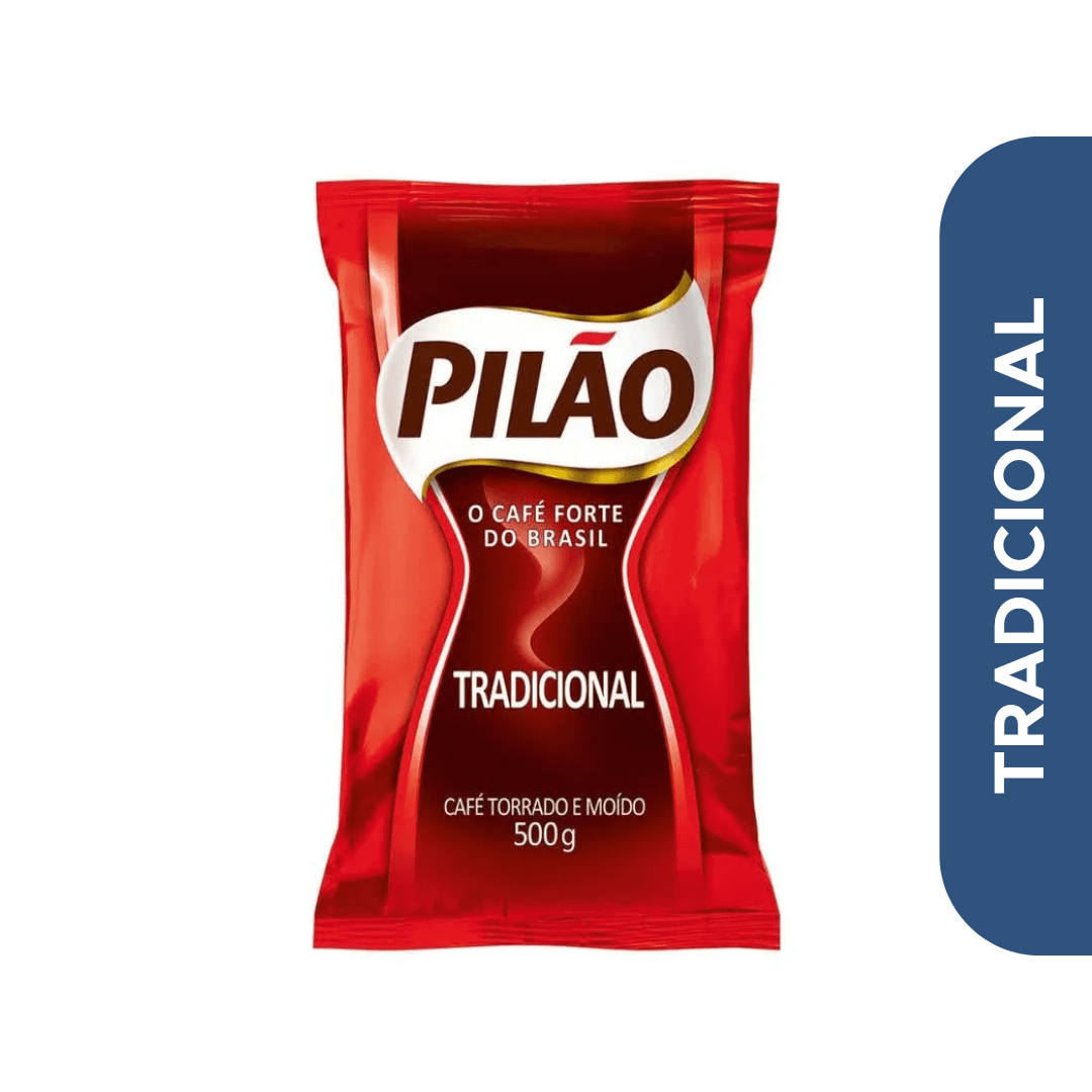 Produto Café Torrado e Moído Tradicional Almofada Pilão 10x500g
