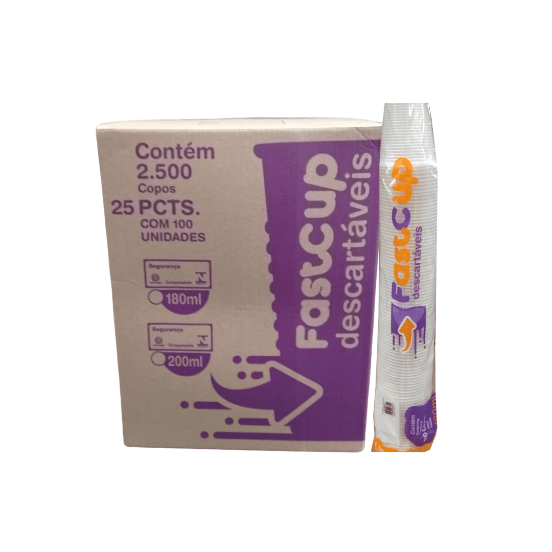 Produto Copo 180ml Fastcup BR PS