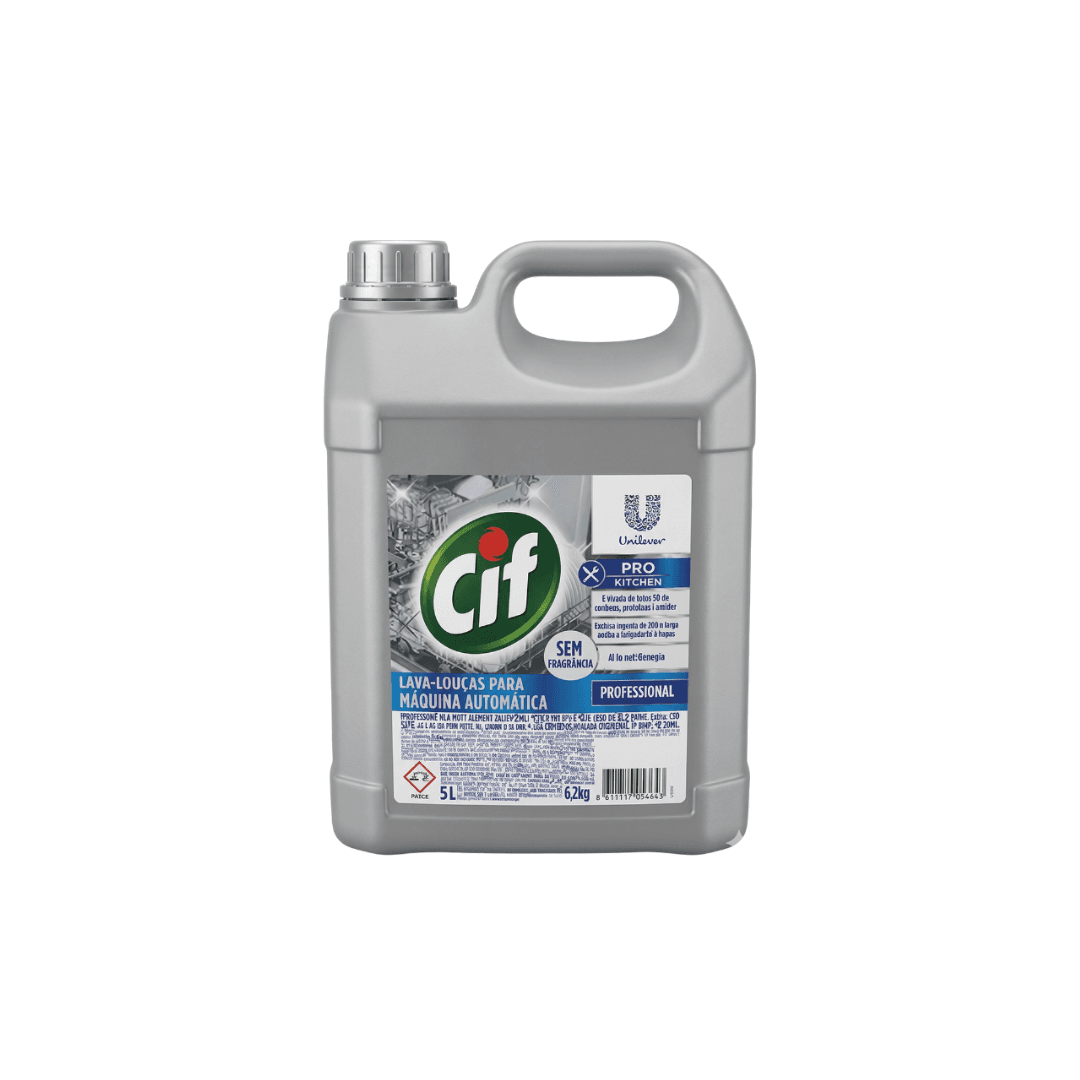 Produto Detergente de Máquina Lava-Louça 5L Cif pro