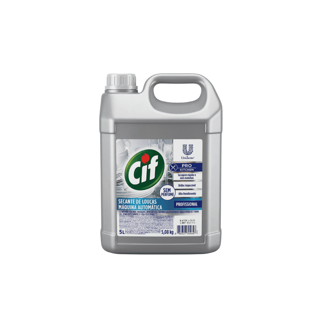 Produto Secante de Máquina Lava-Louça 5L Cif pro