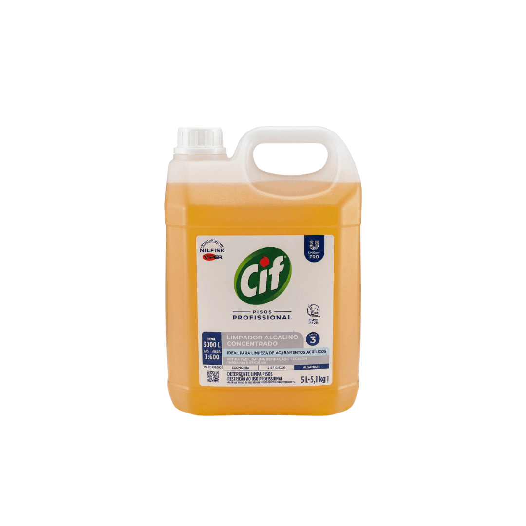 Produto Limpa Piso Alcalino 5L Cif Pro