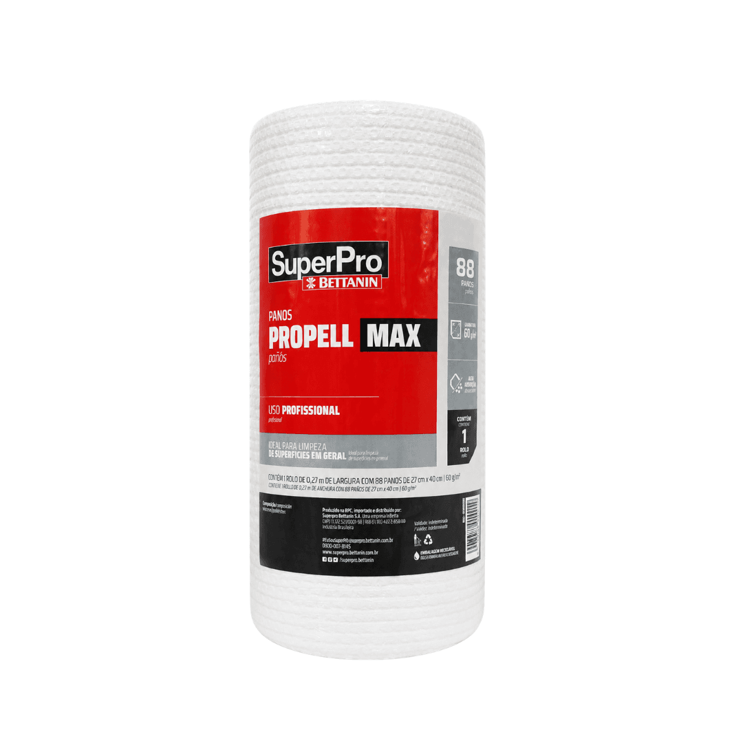 Produto Pano Bobina Propell max Branco SuperPro