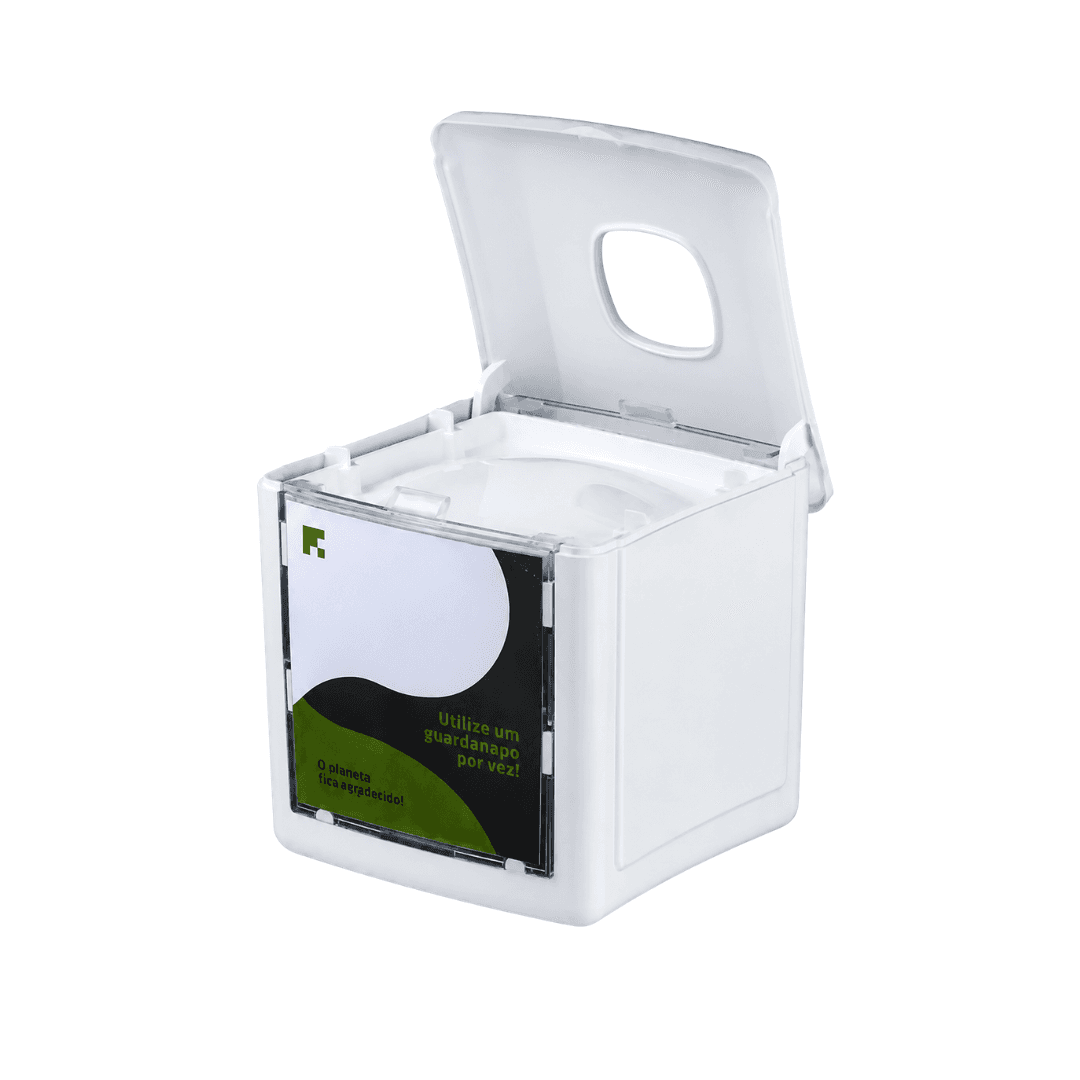 Produto Porta Guardanapo Interfolha Branco Fortcom