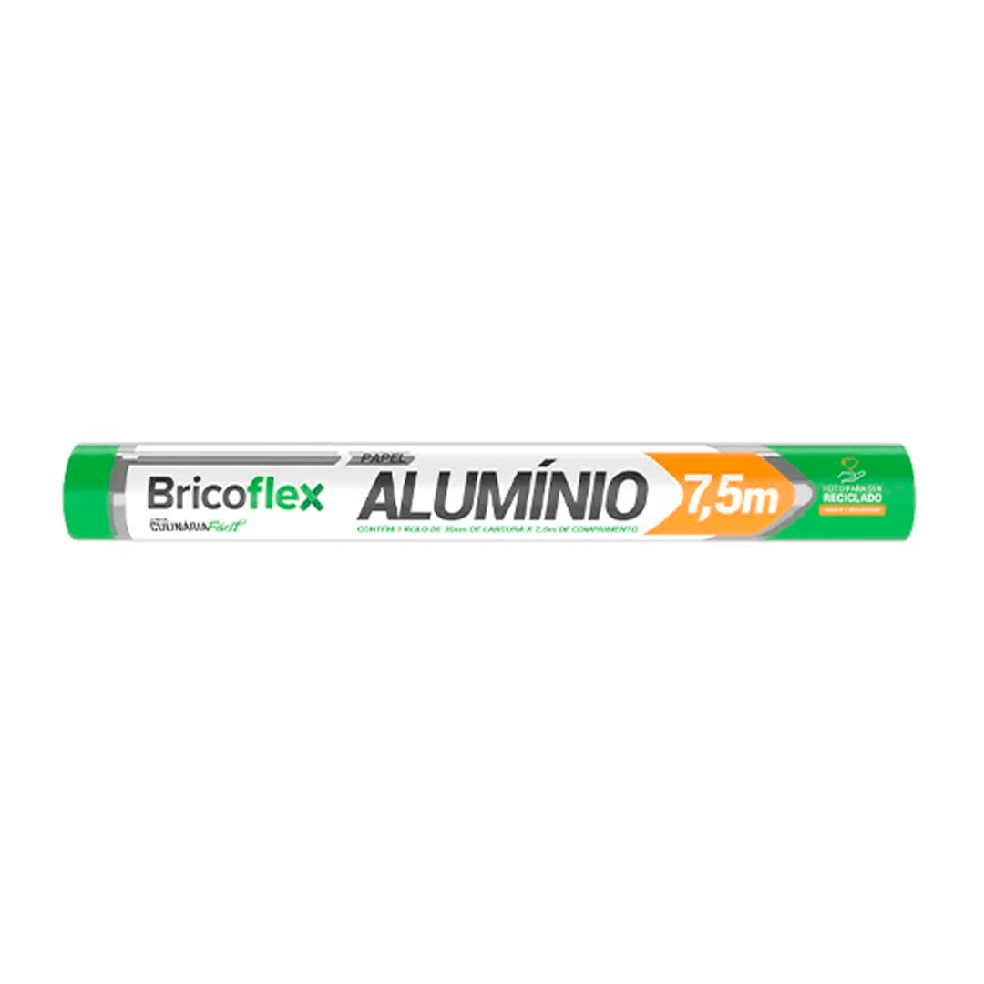 Produto Papel Alumínio Bricoflex 0,30 x 7,5m