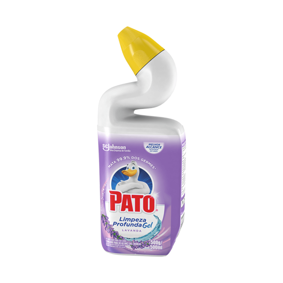 Produto Desinfetante Pato Gel Lavanda Squeeze 500ml